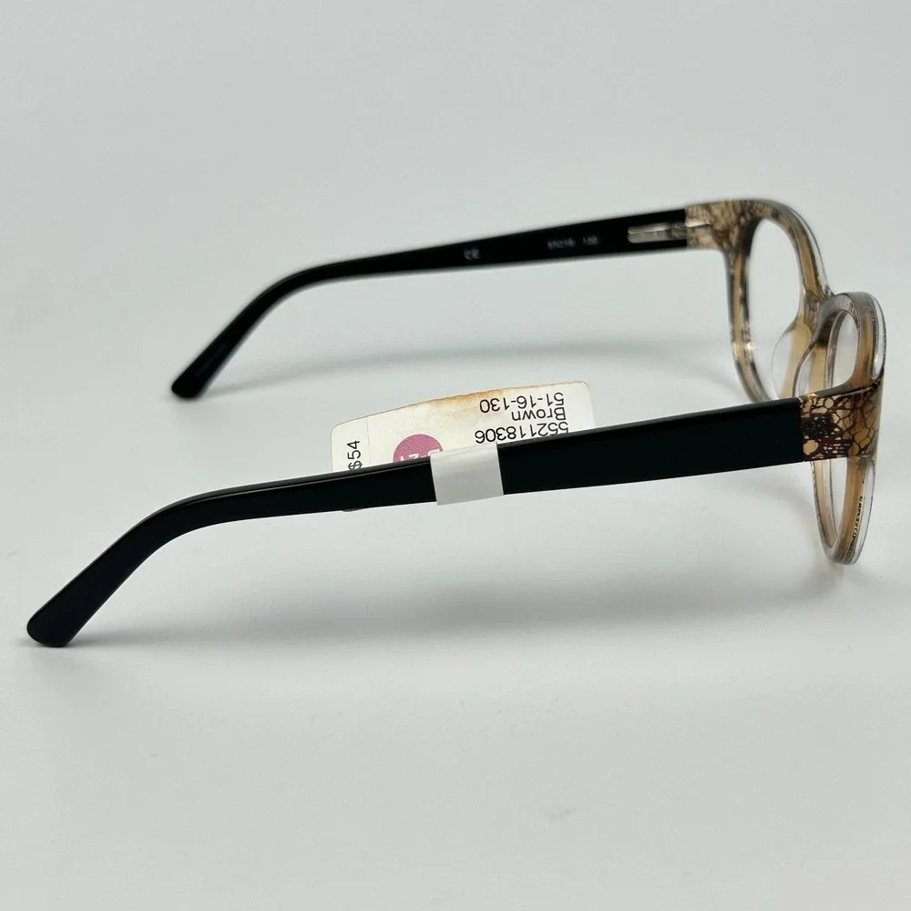 Designer Looks for Less L5003 Women Eyeglasses Frame Brown Full Rim 51-16-130 mm